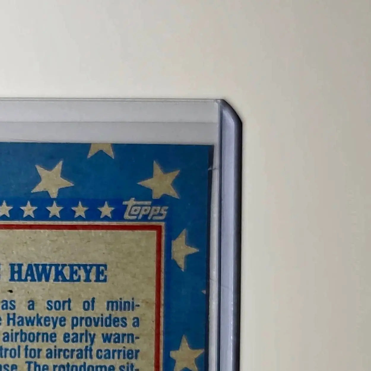 E-2C Hawkeye 1991 Topps Desert Storm #172 Card