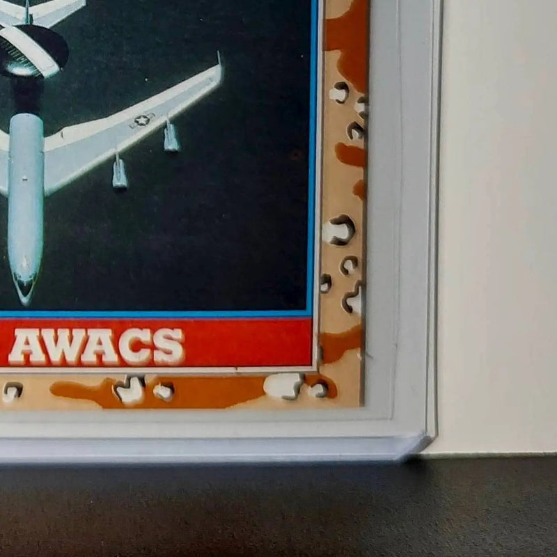 E-3 AWACS 1991 Topps Desert Storm #139 Card
