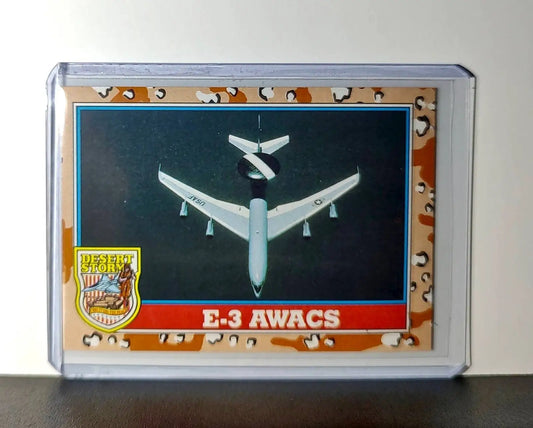 E-3 AWACS 1991 Topps Desert Storm #139 Card - Non-Sports Card Single