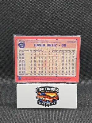 2026 Topps Series 1 1991 Silver Pack David Ortiz Boston Red Sox #91C-10 - Baseball Card Single