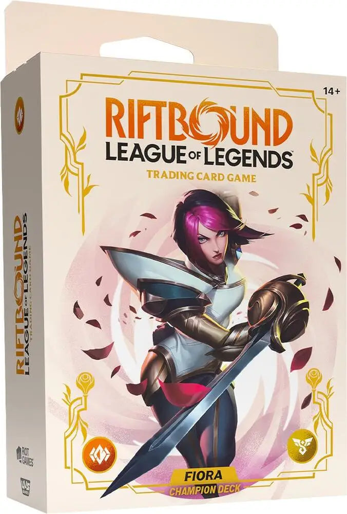 Riftbound League of Legends Trading Card Game - Spiritforged Champion Deck: Fiora - TCG Card Single