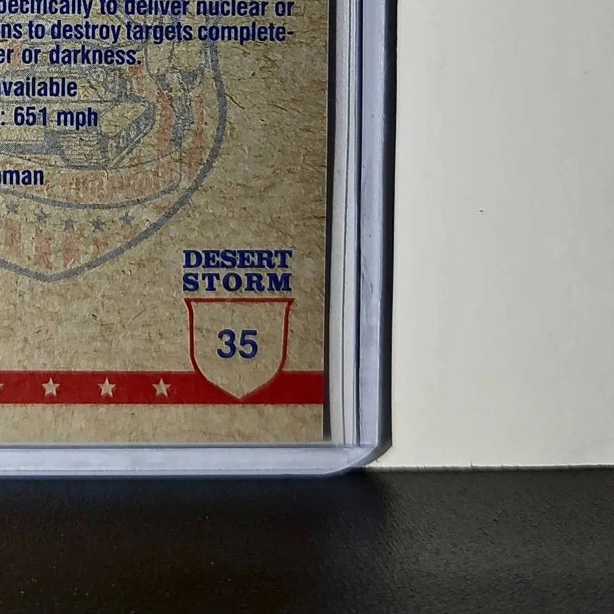 EA-6B Prowler 1991 Topps Desert Storm #35 Card - Other