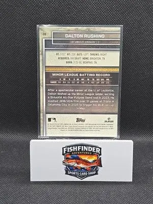 2025 Topps Museum Dalton Rushing Rookie RC #89 Dodgers - Baseball Card Single