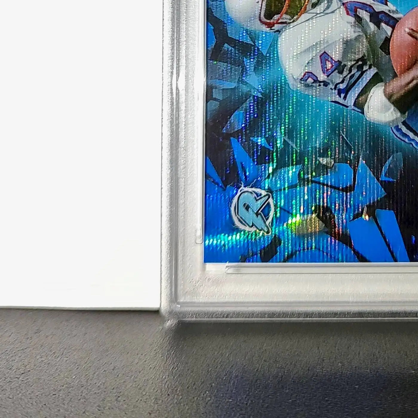 Earl Campbell 2023 Topps Resurgence 51/75 RG-7 Blue Wave Refractor 9 Mint - Football Card Single