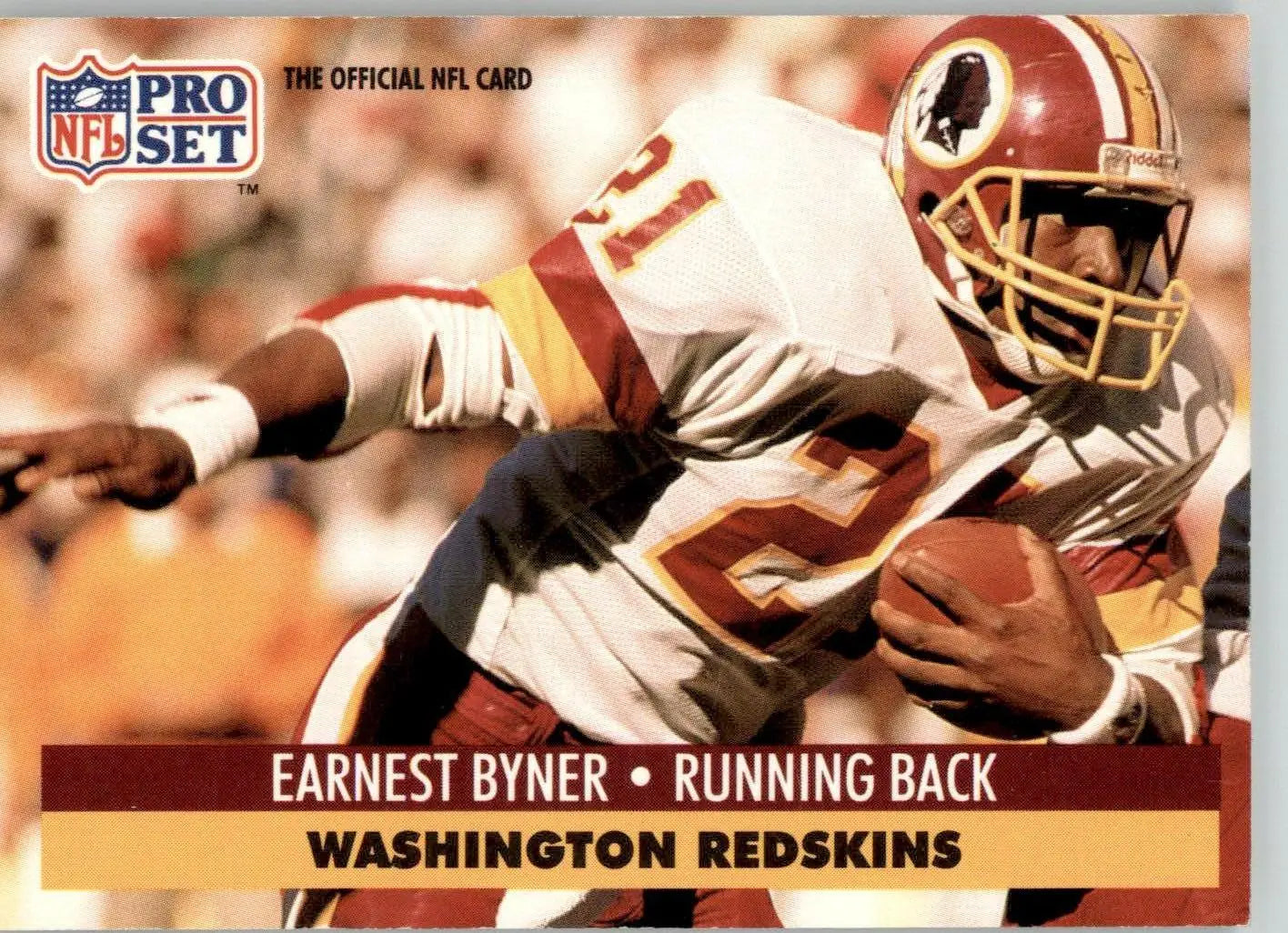 Earnest Byner - 1991 Pro Set - #316 - Football