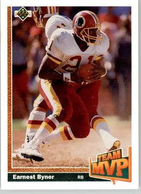 Earnest Byner - 1991 Upper Deck - #478b - Football - Football Card Single