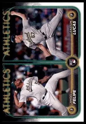 Easton Lucas / Angel Felipe Rookie 2024 Topps Update #US306 Oakland Athletics - Baseball Card Single