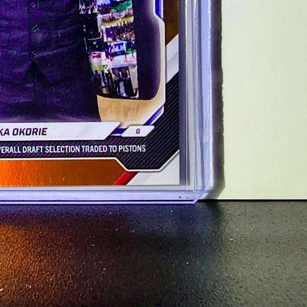 Ebuka Okorie 2026 NBA Rookie Topps Now Draft #EOK2 Orange Foil Card 13/25 - Basketball Card Single