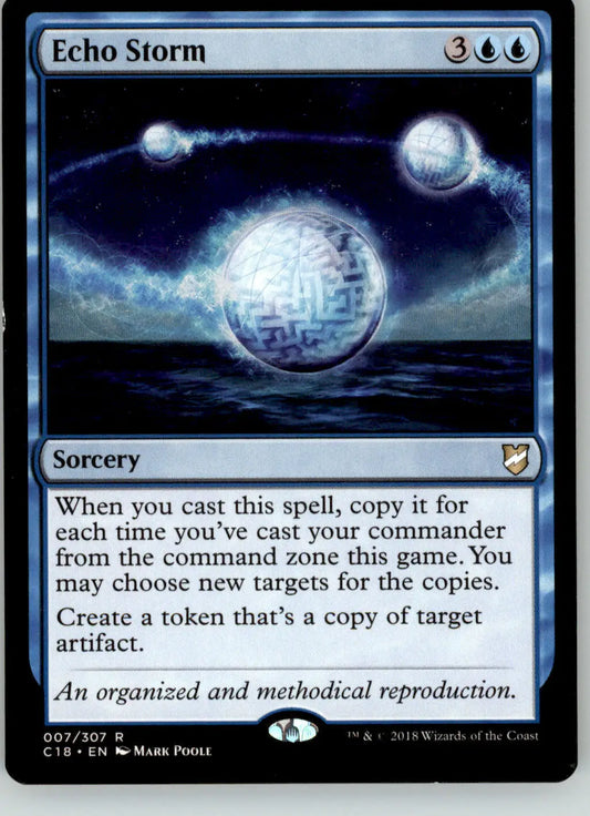 Echo Storm - Commander 2018 - 7 - LP Magic: The Gathering - Magic Card Single