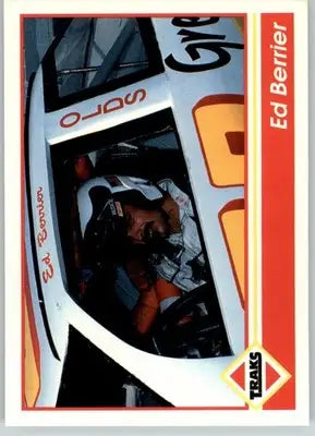 Ed Berrier - 1992 Traks - #178 - Racing - Racing Card Single