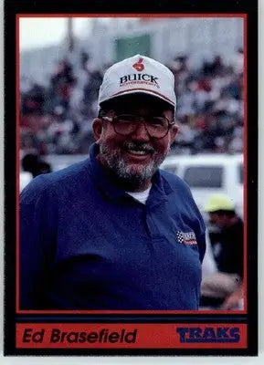 Ed Brasefield - 1991 Traks - #147 - RC Racing - Racing Card Single