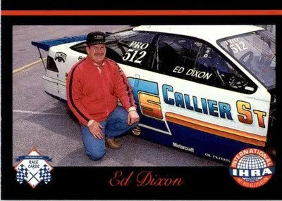 Ed Dixon - 1989 Checkered Flag IHRA - #34 - Racing - Racing Card Single