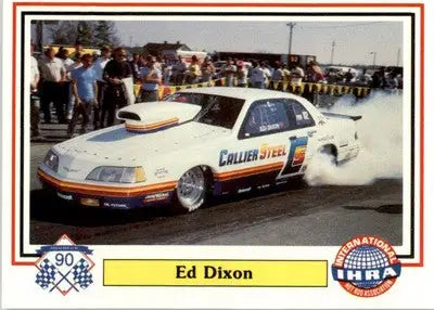 Ed Dixon - 1990 Checkered Flag IHRA - #59 - Racing - Racing Card Single