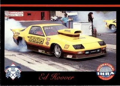 Ed Hoover - 1989 Checkered Flag IHRA - #56 - Racing - Racing Card Single