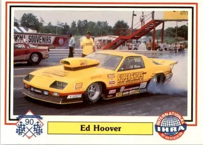 Ed Hoover - 1990 Checkered Flag IHRA - #33 - Racing - Racing Card Single