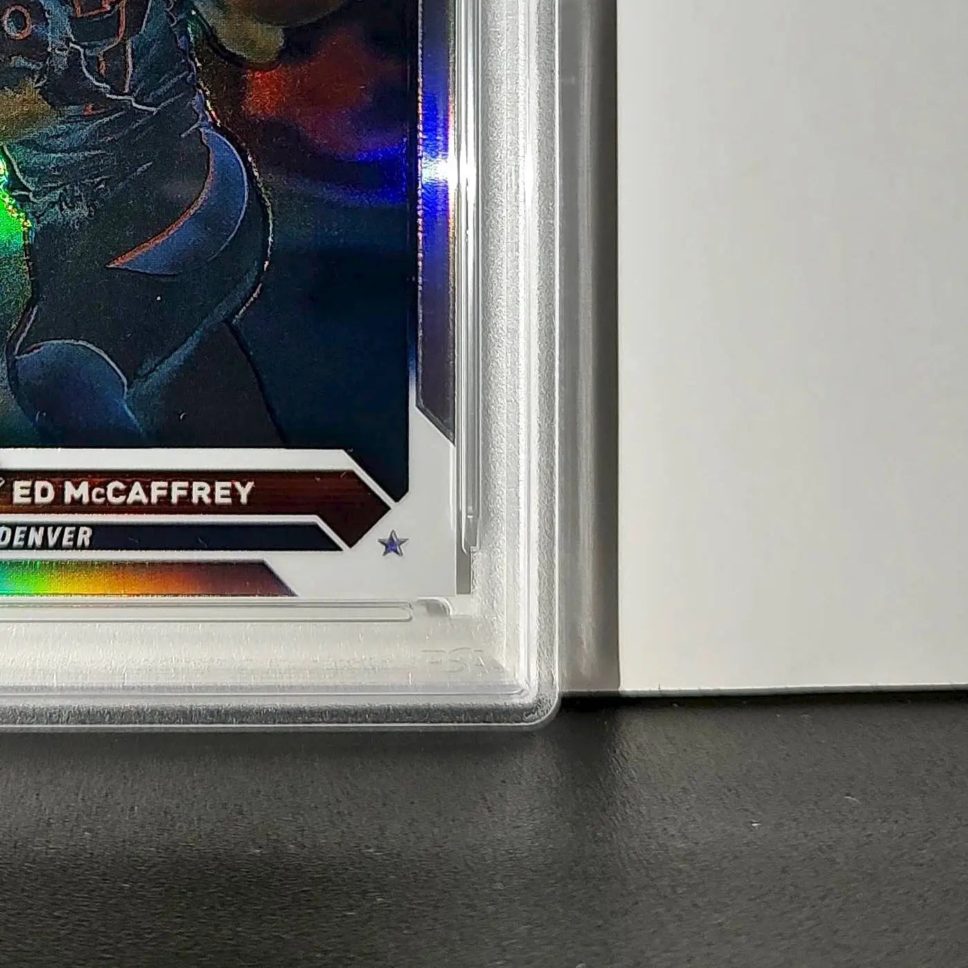 Ed McCaffrey 2023 Topps Chrome #42 Sepia Refractors PSA 9 Mint