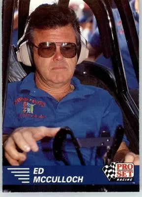 Ed McCulloch - 1991 Pro Set NHRA - #18 - Racing - Racing Card Single