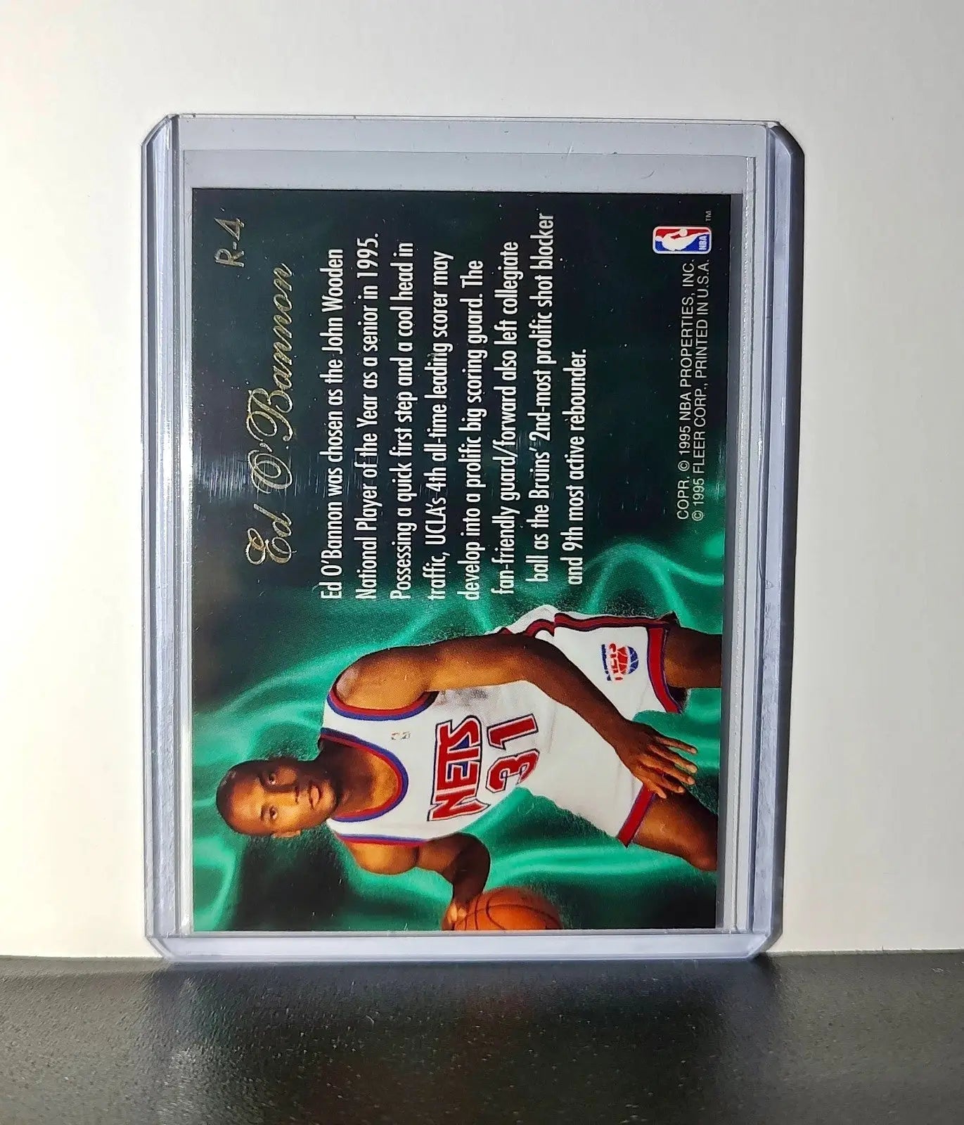 Ed O’Bannon Rookie 1995-96 Flair NBA #R-4 Class of ’95