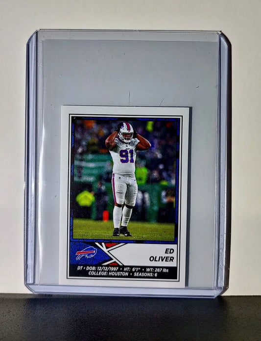 Ed Oliver 2024 Panini NFL Sticker #48 Buffalo Bills - Football Card Single