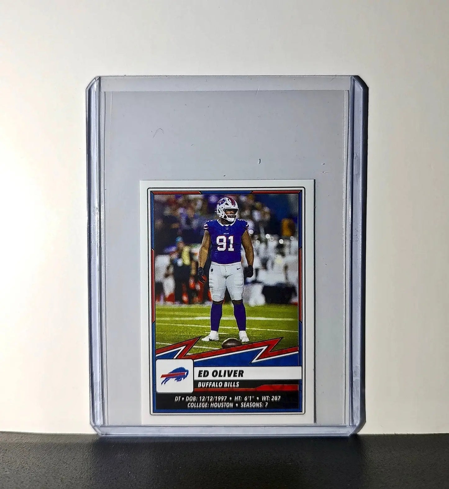 Ed Oliver 2025 Panini NFL #47 Sticker Buffalo Bills - Football Card Single