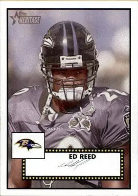 Ed Reed - 2006 Topps Heritage - #85 - Football - Football Card Single