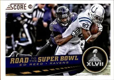 Ed Reed - 2013 Score - #262 - Football - Football Card Single