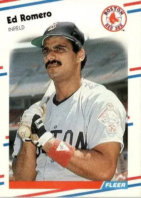 Ed Romero - 1988 Fleer - #362 - Baseball - Baseball Card Single