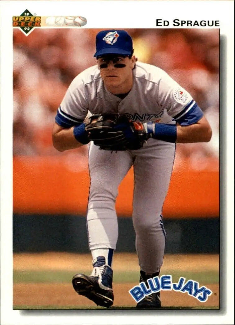 Ed Sprague 1992 Upper Deck MLB #242 Baseball Card Toronto Blue Jays - Baseball Card Single