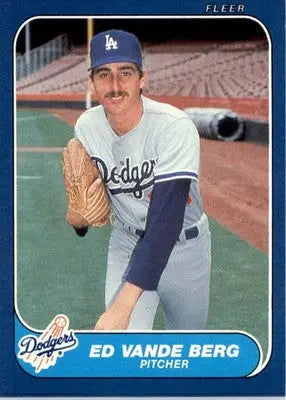 Ed Vande Berg - 1986 Fleer Update - #U-121 - Baseball - Baseball Card Single