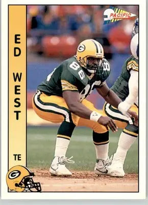 Ed West - 1992 Pacific - #420 - Football - Football Card Single
