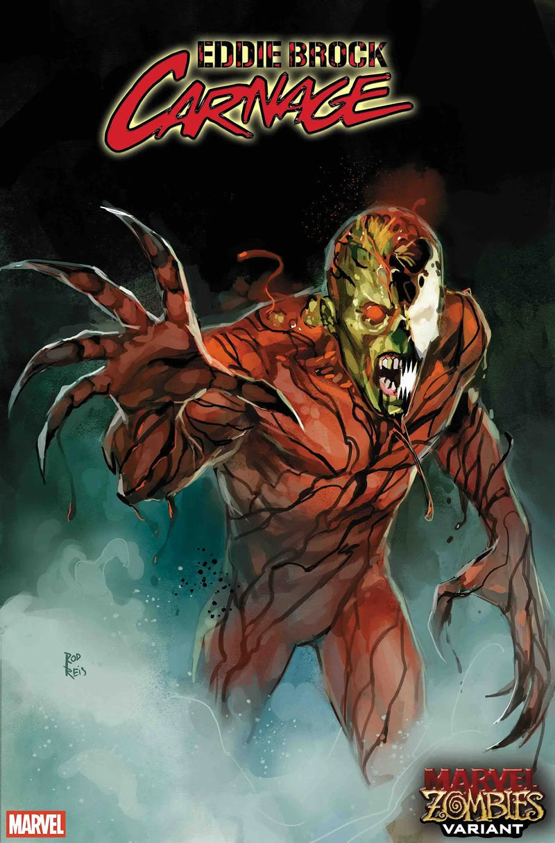 Eddie Brock: Carnage #9 Rod Reis Marvel Zombies Variant - Comic Book