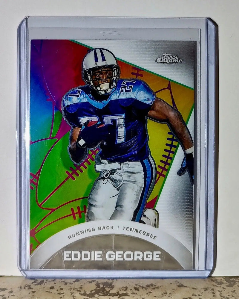 Eddie George 2023 Topps Chrome All-Etch NFL #CAE-16 Card Tennessee Titans - Football Card Single