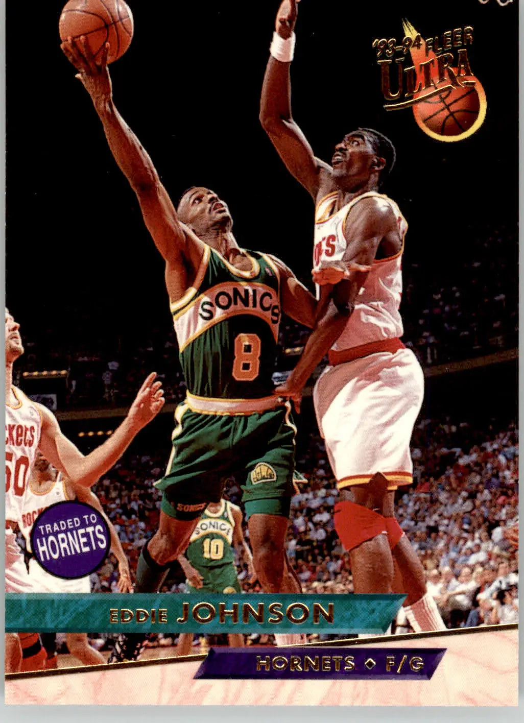 Eddie Johnson - 1993-94 Ultra - #21 - Basketball - Basketball Card Single