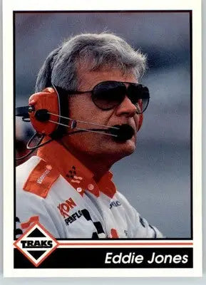 Eddie Jones - 1992 Traks - #117 - Racing - Racing Card Single