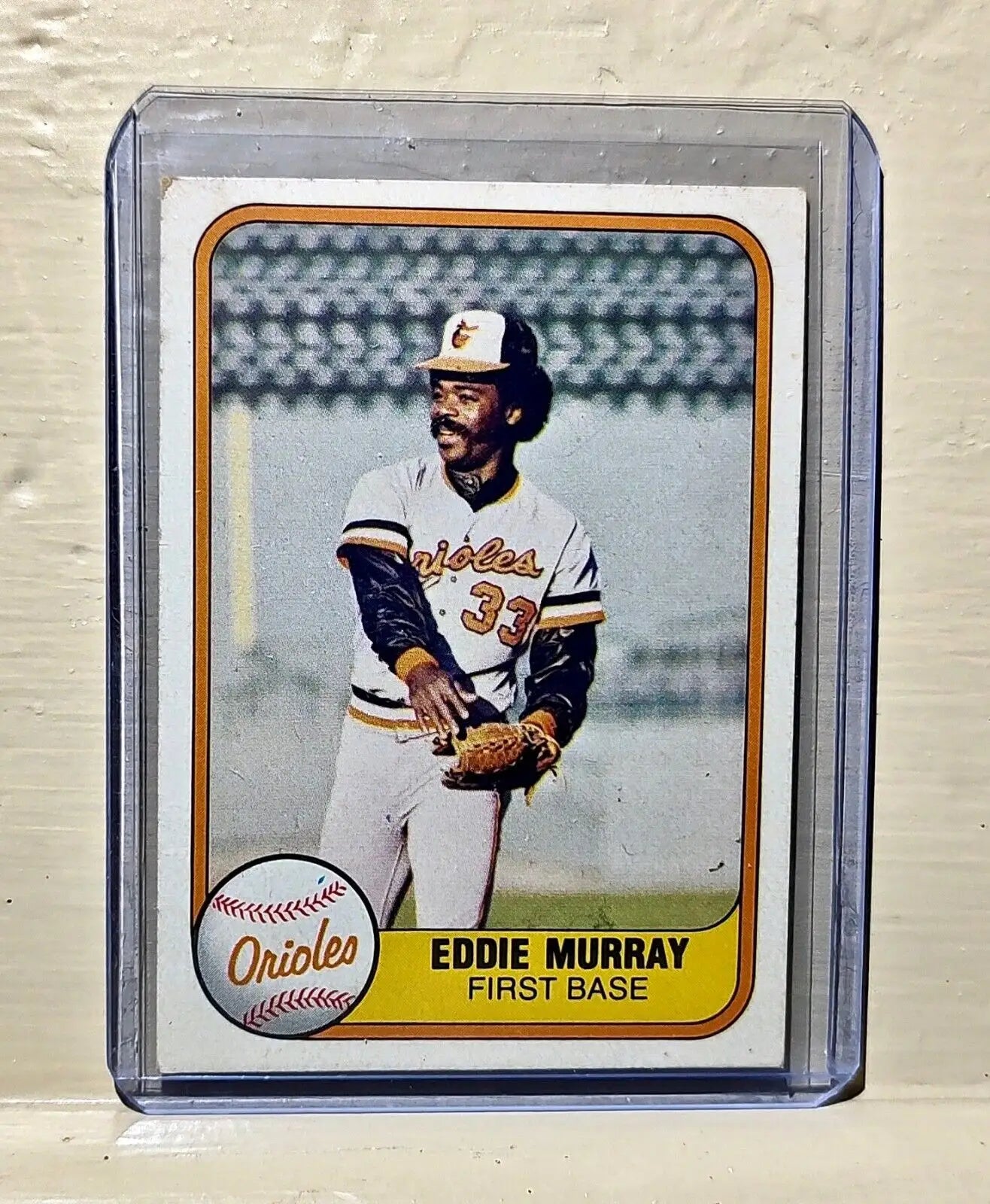 Eddie Murray 1981 Fleer MLB #184 Baseball Card Baltimore Orioles - Baseball Card Single