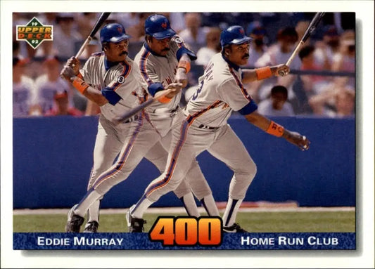 Eddie Murray 1992 Upper Deck MLB #728 Baseball Card New York Mets - Baseball Card Single