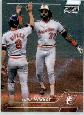 Eddie Murray - 2022 Stadium Club Chrome - #197 - Baseball - Baseball Card Single
