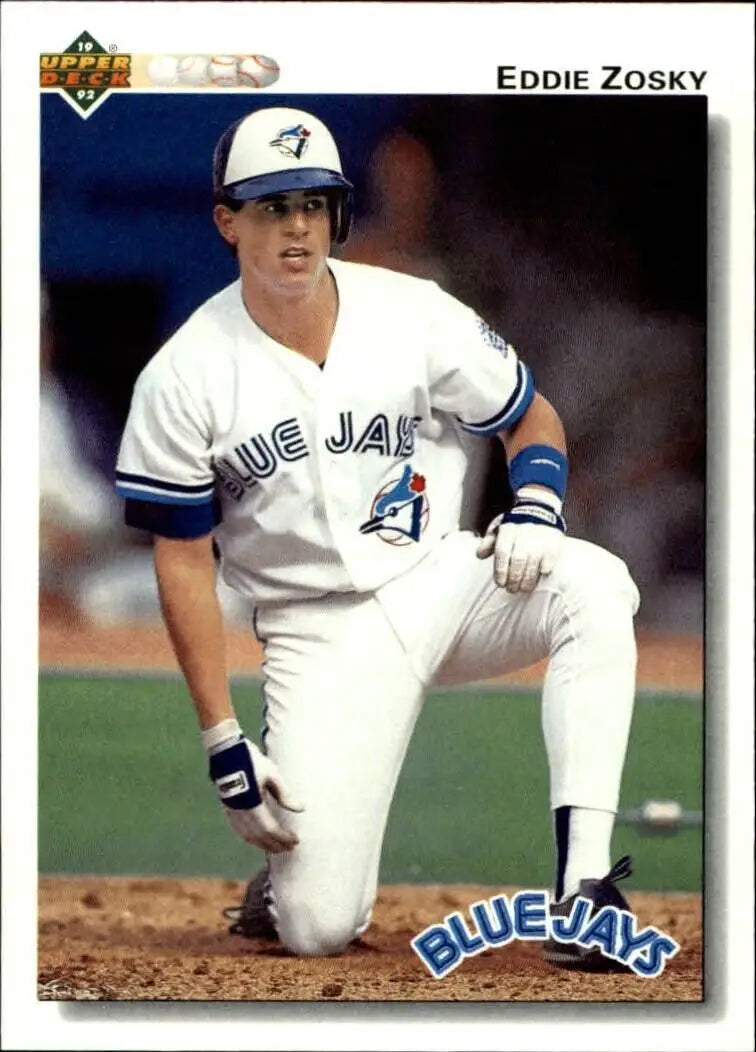 Eddie Zosky 1992 Upper Deck MLB #544 Baseball Card Toronto Blue Jays - Baseball Card Single