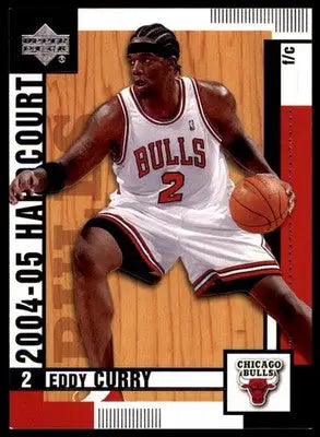 Eddy Curry 2004-05 Upper Deck Hardcourt #11 Chicago Bulls - Basketball Card Single