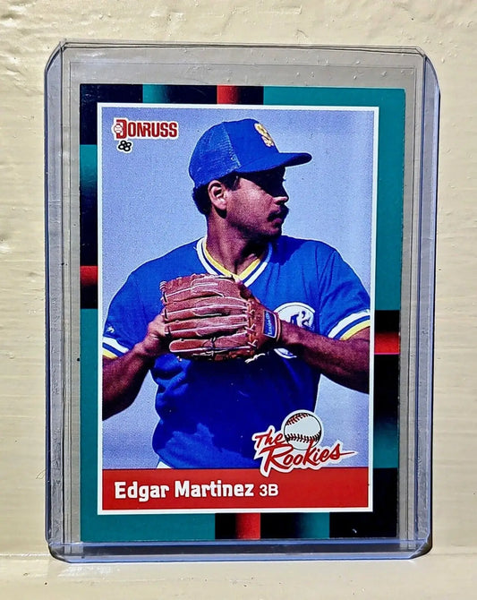 Edgar Martinez 1988 Donruss MLB #36 The Rookies Baseball Card Seattle Mariners - Baseball Card Single
