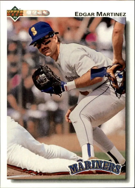 Edgar Martinez 1992 Upper Deck MLB #367 Baseball Card Seattle Mariners - Baseball Card Single