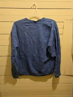 Edge Sweatshirt Mens L Kentucky Wildcats Blue Crew Waffle Knit Long Sleeve - Apparel