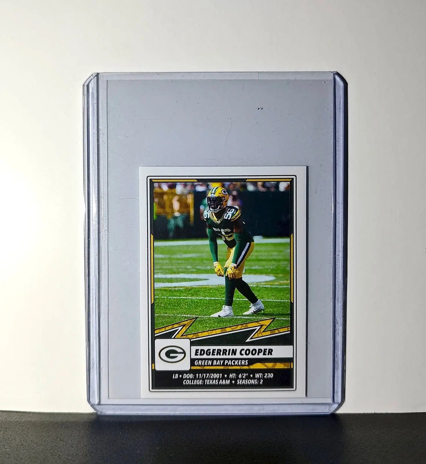 Edgerrin Cooper 2025 Panini NFL #401 Sticker Green Bay Packers