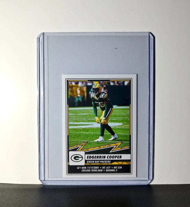 Edgerrin Cooper 2025 Panini NFL #401 Sticker Green Bay Packers