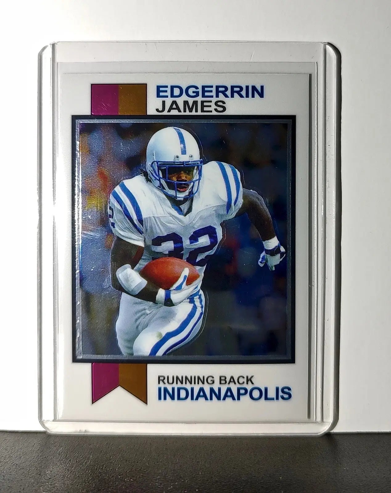 Edgerrin James 2023 Topps 1973 NFL #1973-15 Card Indianapolis Colts