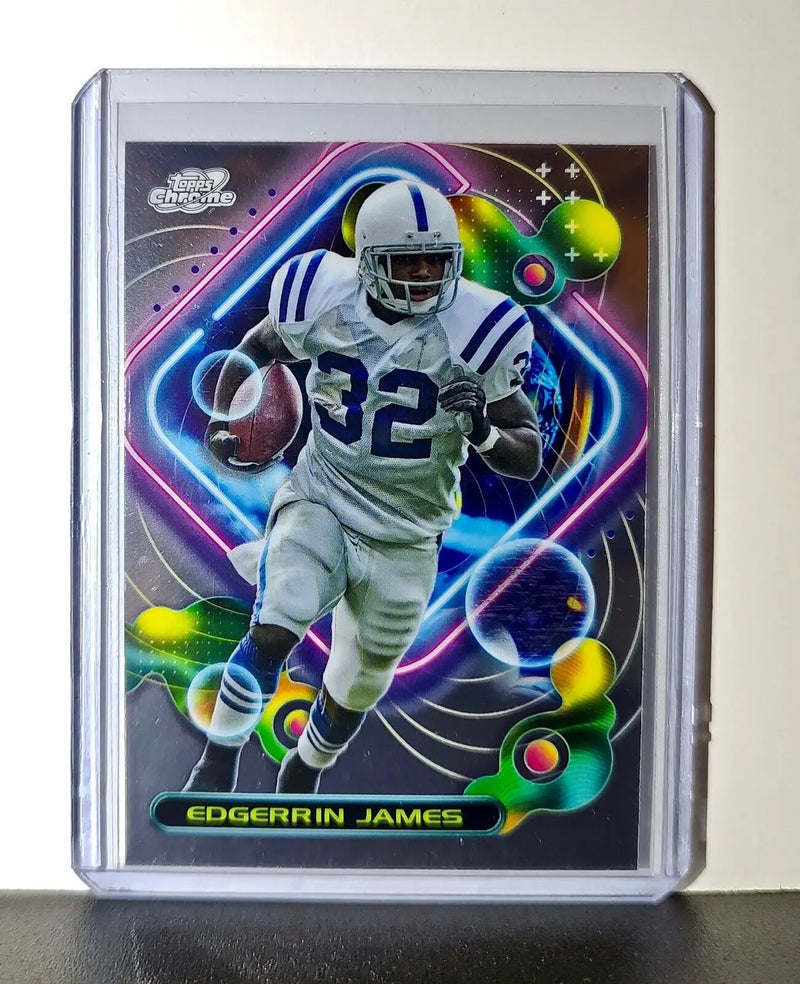 Edgerrin James 2023 Topps Chrome Cosmic NFL #272 Card Indianapolis Colts
