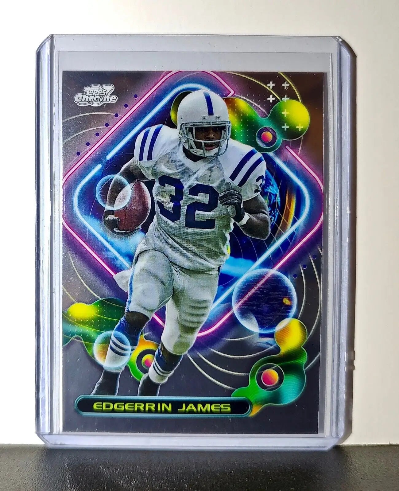 Edgerrin James 2023 Topps Chrome Cosmic NFL #272 Card Indianapolis Colts - Football Card Single