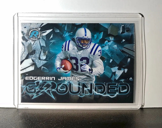 Edgerrin James 2023 Topps Resurgence Grounded NFL #RG-8 Card Indianapolis Colts - Football Card Single