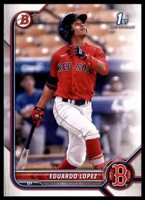 Eduardo Lopez 2022 Bowman Prospects #BP-134 Boston Red Sox - Baseball Card Single