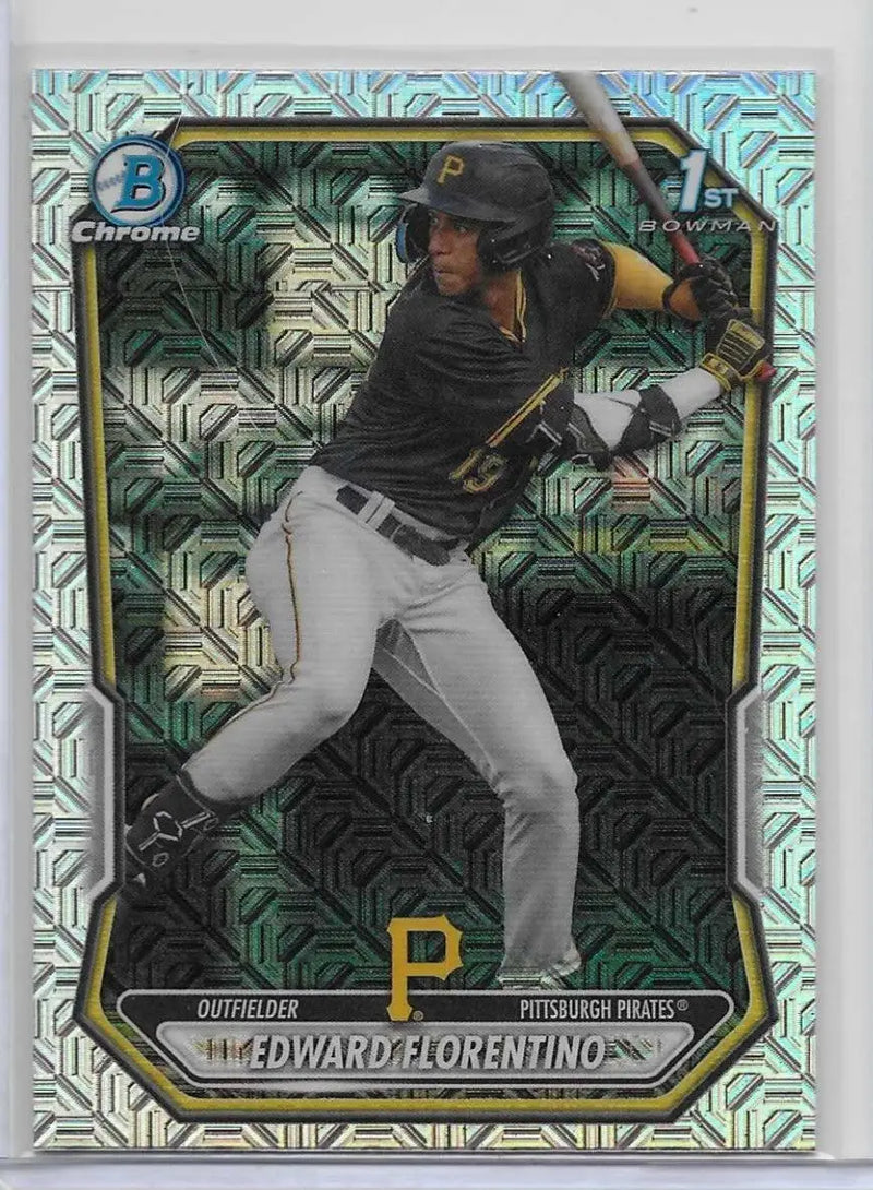 Edward Florentino 2026 Bowman Chrome 1st Bowman Mojo Refractor #BCP-82 (1306) - Baseball Card Single